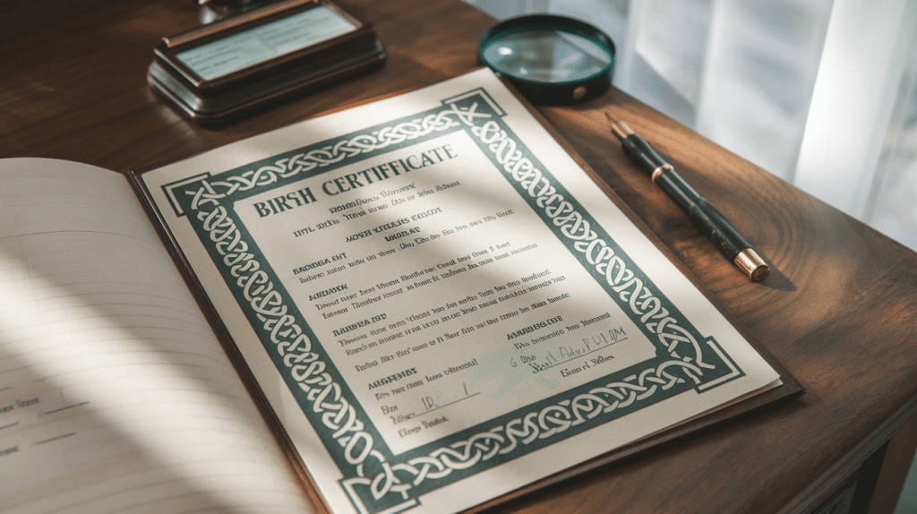 affordable irish birth certificate services