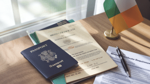 requirements for irish birth certificate